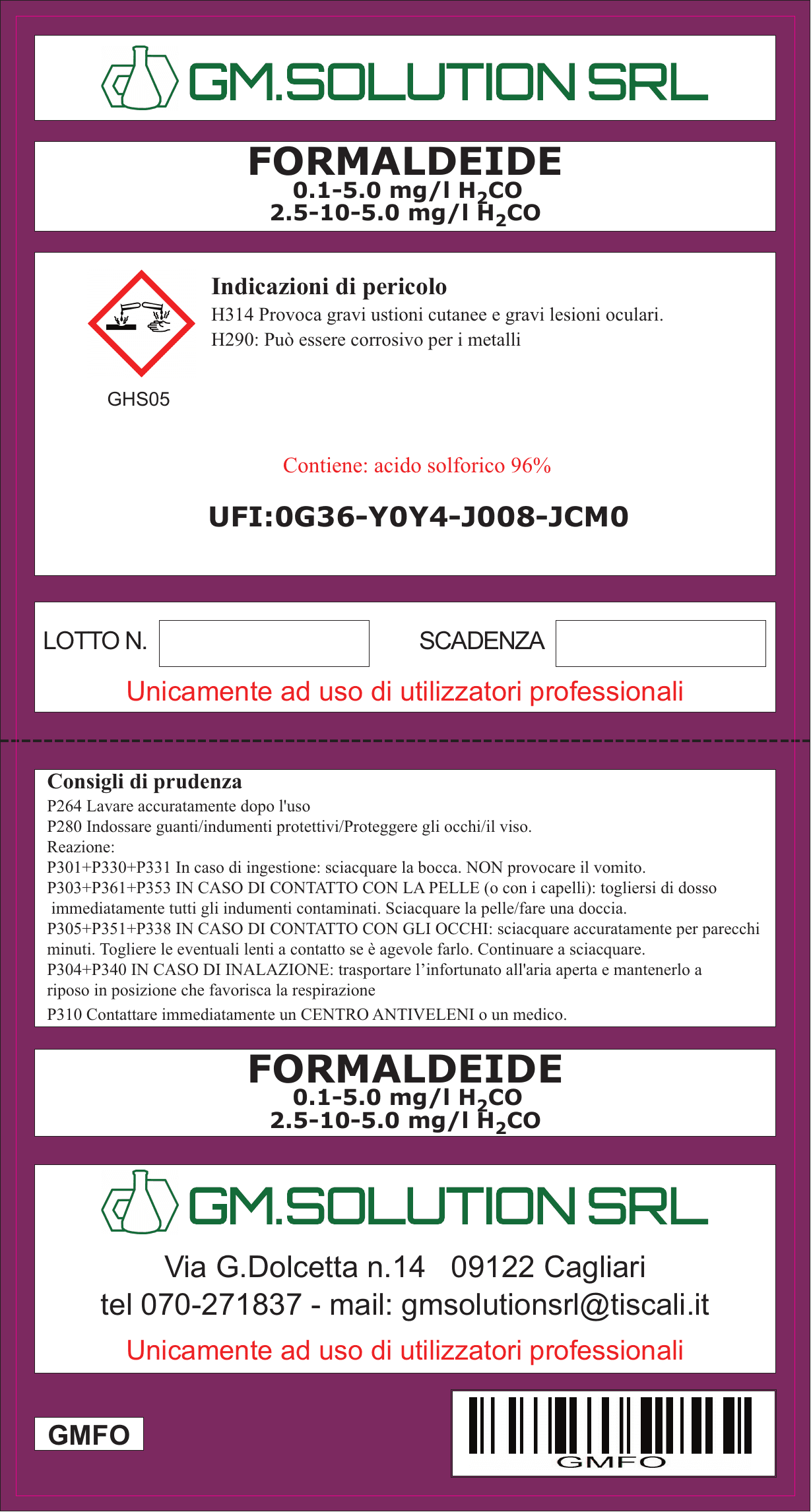 Formaldeide